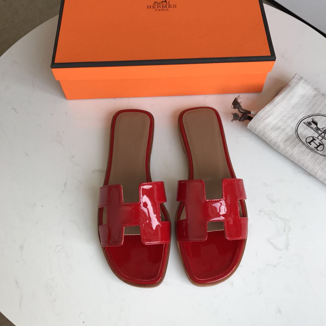 에르메스 올수공 오란 슬리퍼 샌들 페이던트 05